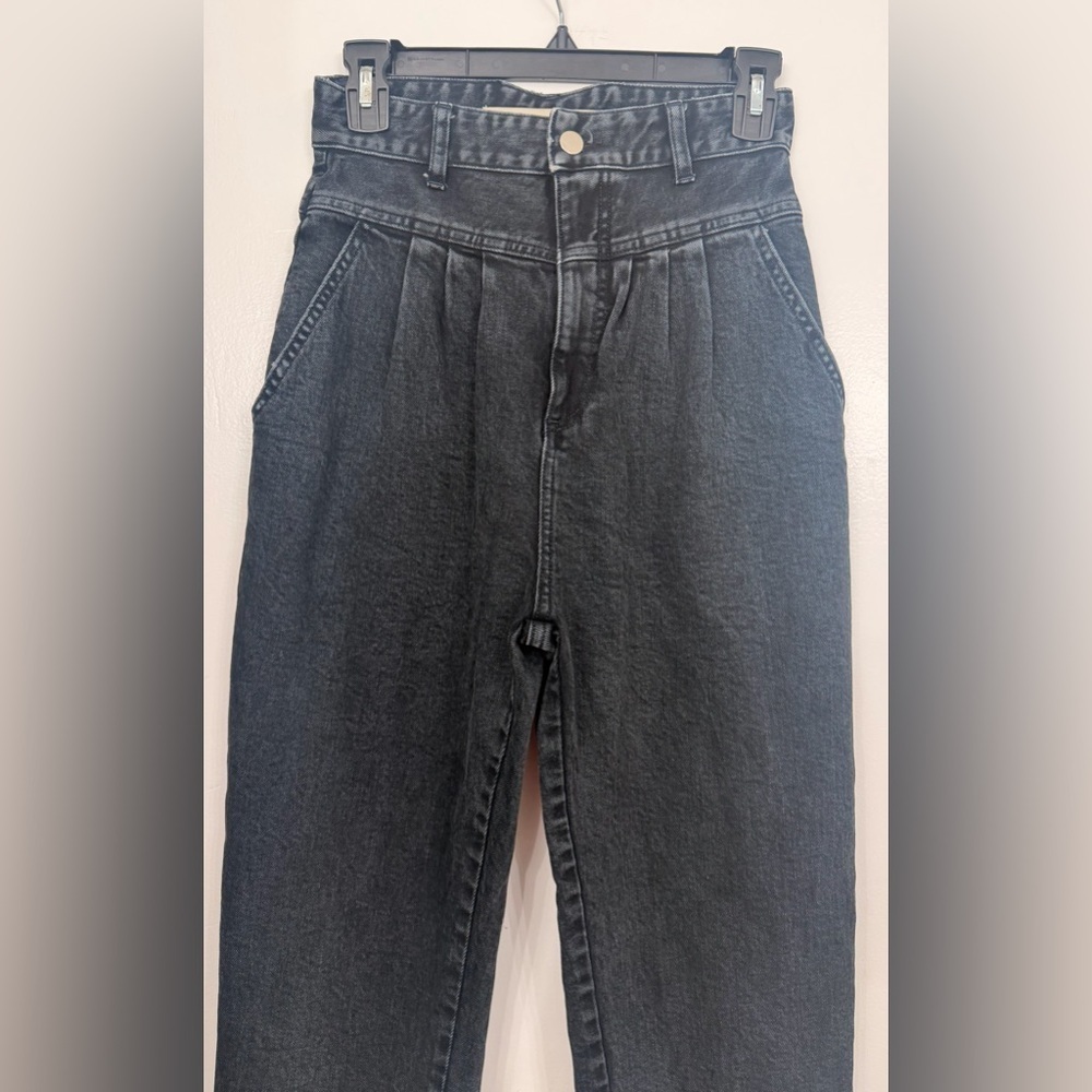 Stoned Immaculate High Waisted Skinny Jeans Black Size 25 - Picture 5 of 8